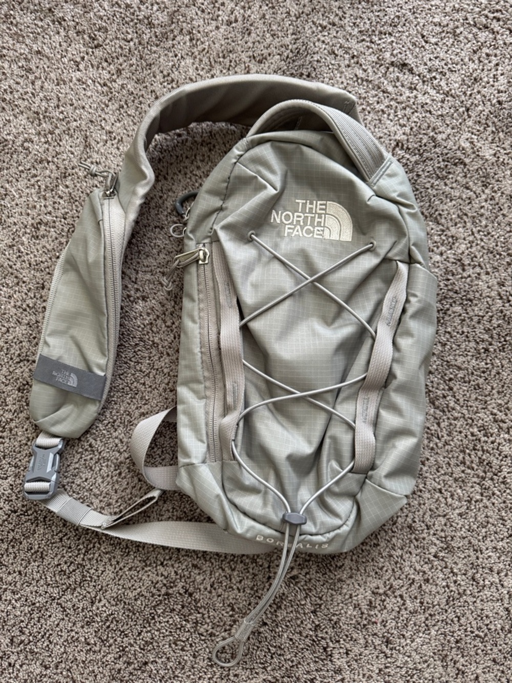The North Face Sage Green Sling Pack